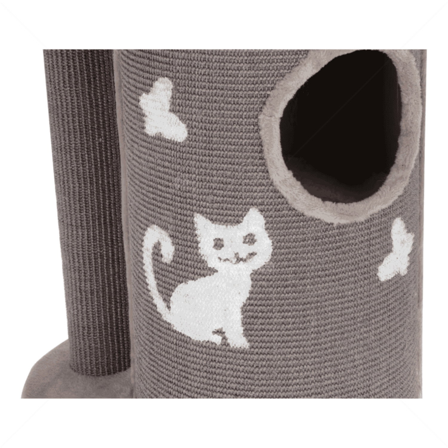 Катерушка Тиана 130 см KERBL Cat Tree Tiana, grey