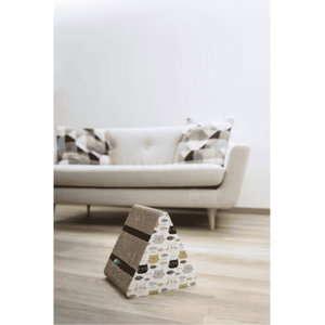 Триъгълно драскало от картон KERBL Cat Scratching Board Boon