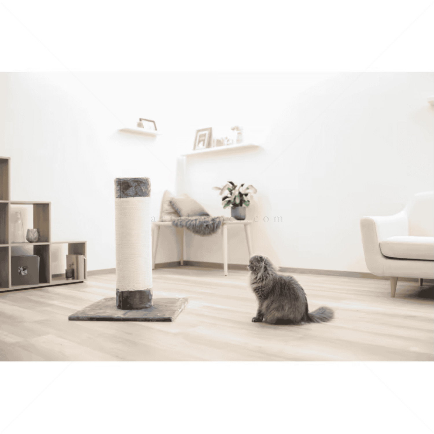 Драскало Опал Ултра 82 см KERBL Cat Scratching Post Opal Ultra, grey