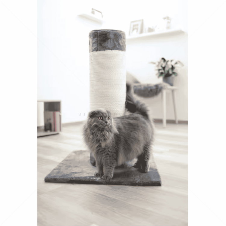 Драскало Опал Ултра 82 см KERBL Cat Scratching Post Opal Ultra, grey
