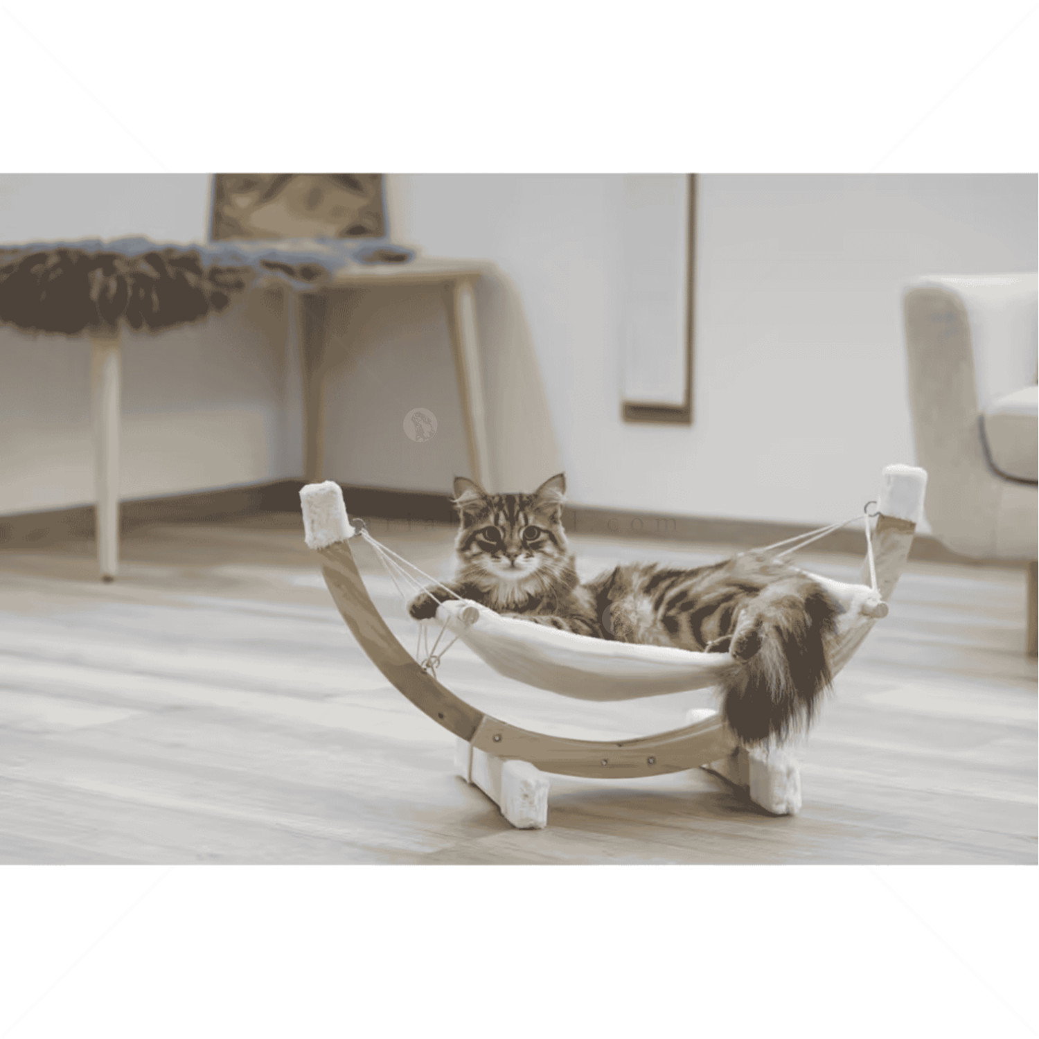 Хамак за котки Сиеста KERBL Hammock Siesta, white