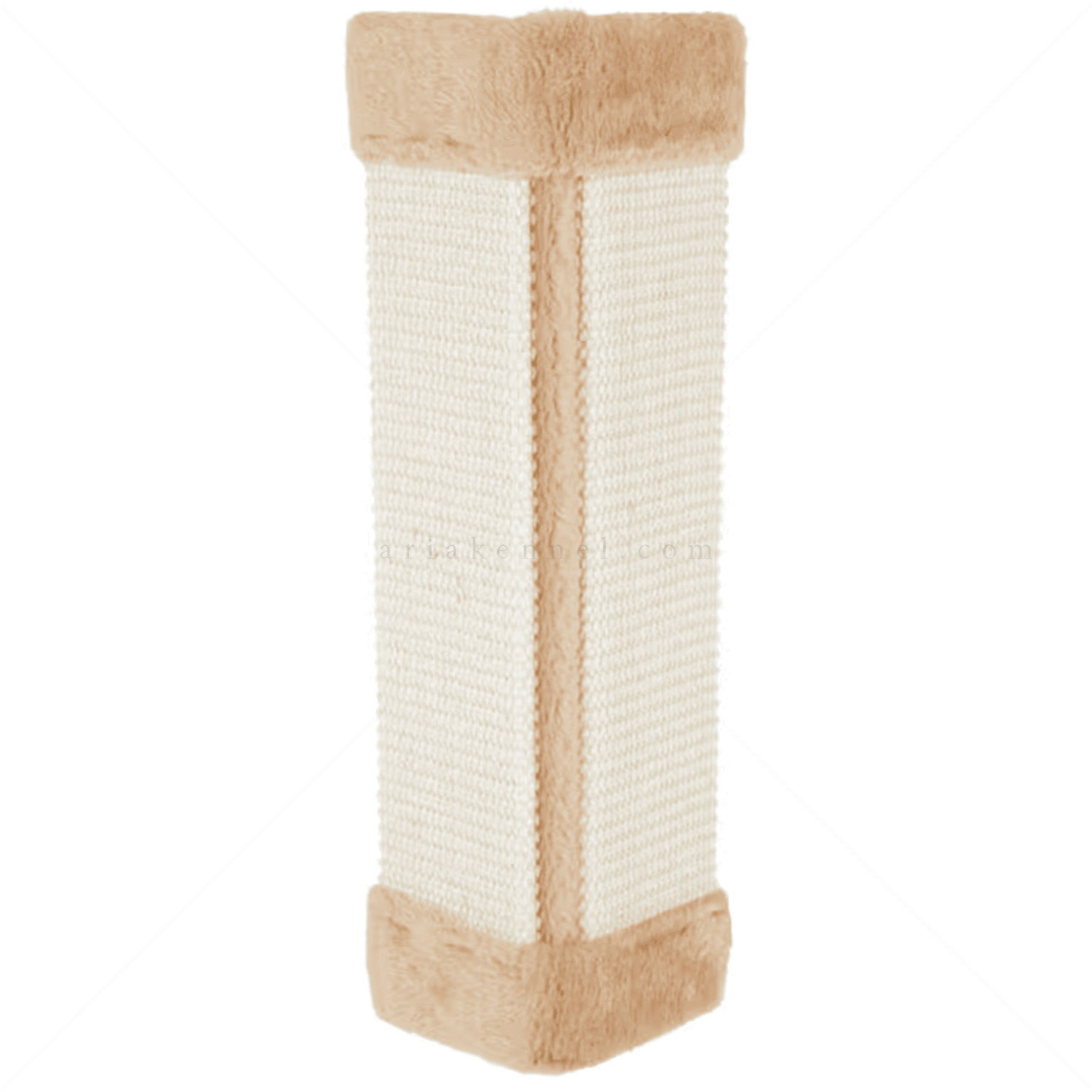 Ъглово драскало с плюш KERBL Cat Scratching Board for Corners