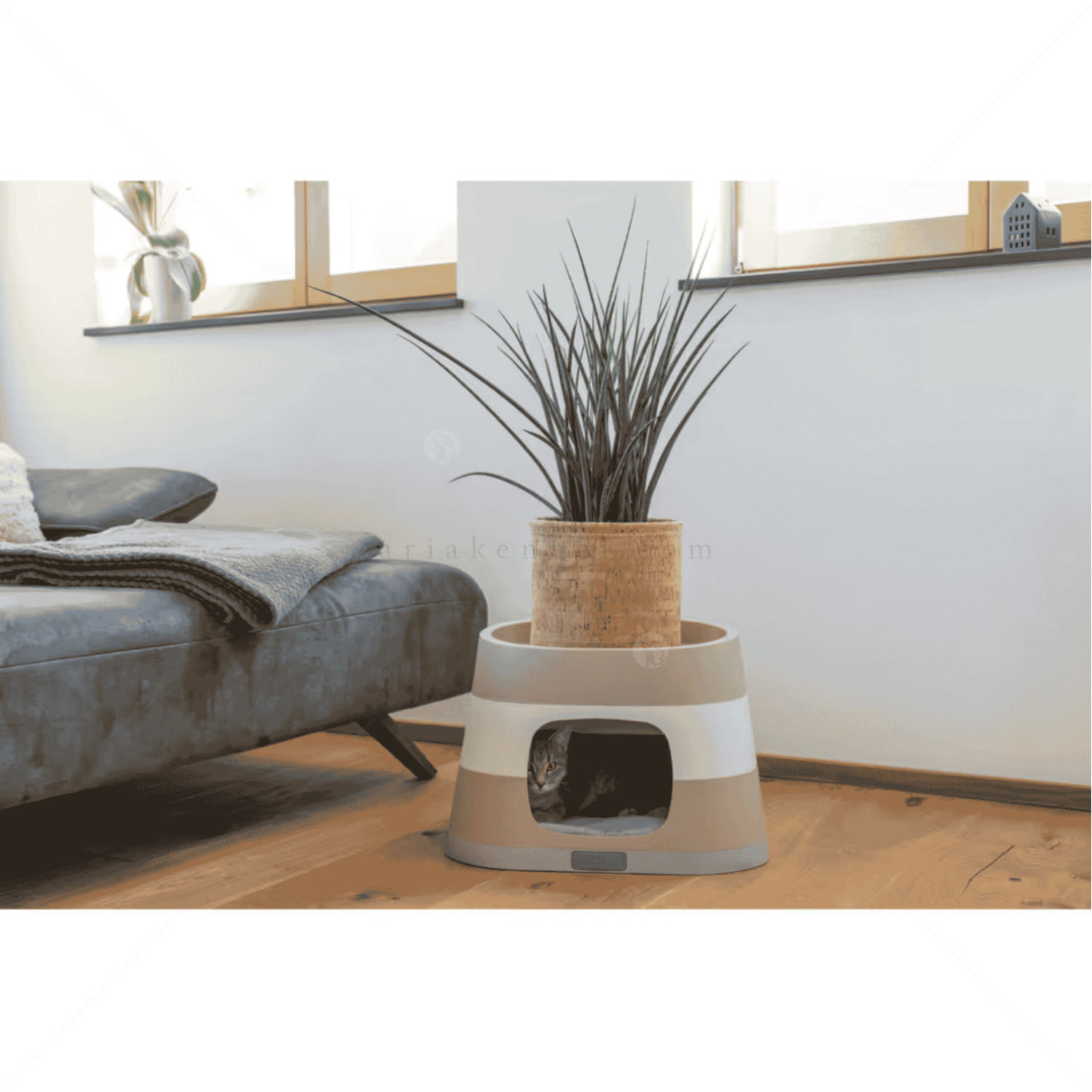 Пещера за котки Бианка KERBL Cat Cave Bianca