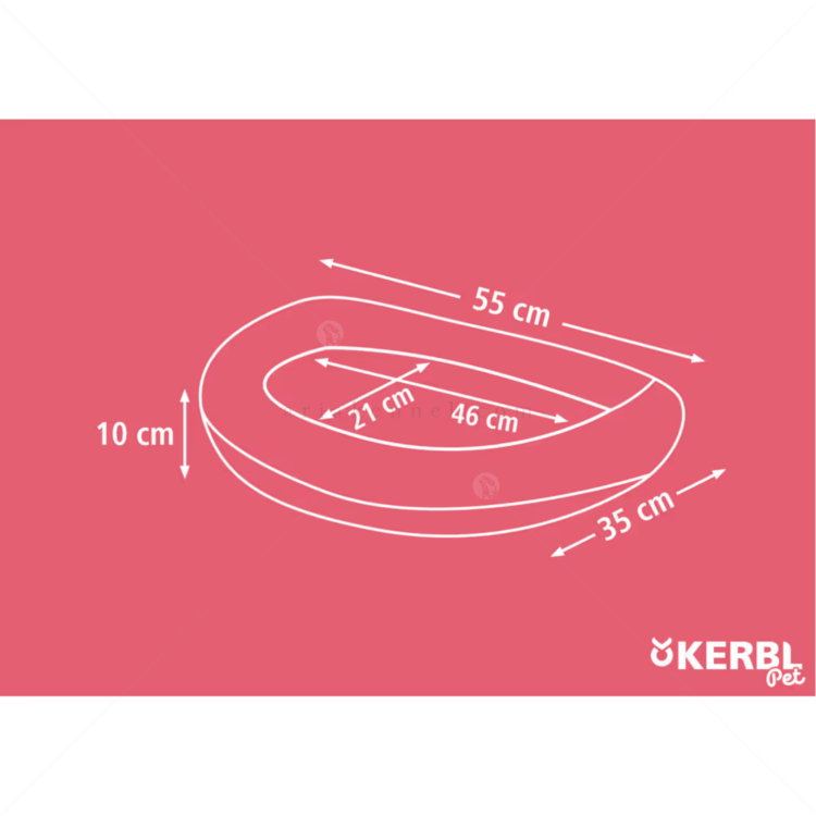 Легло за прозорец KERBL Window Bed, grey