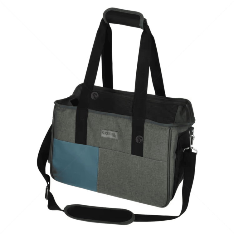 Чанта за пътуване KERBL Travel Bag Vacation, grey/ blue