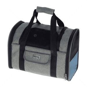 Раница за пътуване KERBL Dog Rucksack Vacation, grey/ blue