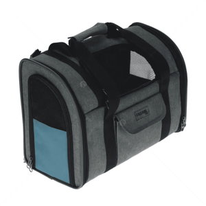 Раница за пътуване KERBL Dog Rucksack Vacation, grey/ blue