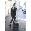 Раница за пътуване на колелца KERBL Dog Trolley Vacation, grey/ blue