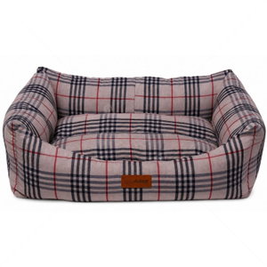 Меко легло DUBEX Danish, Medium, бежово райе