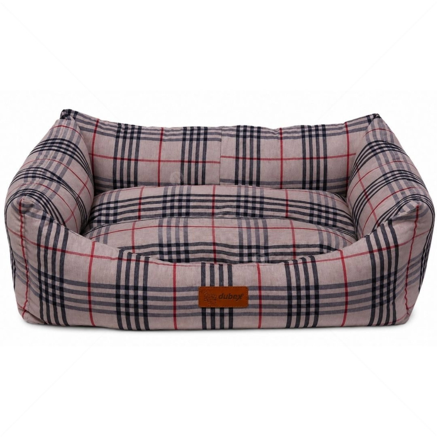 Меко легло DUBEX Danish, Medium, бежово райе