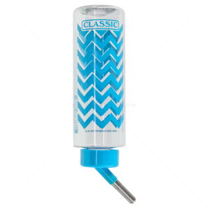 Поилка за гризачи KERBL Classic Zig-Zag Drinking Bottle M, синя