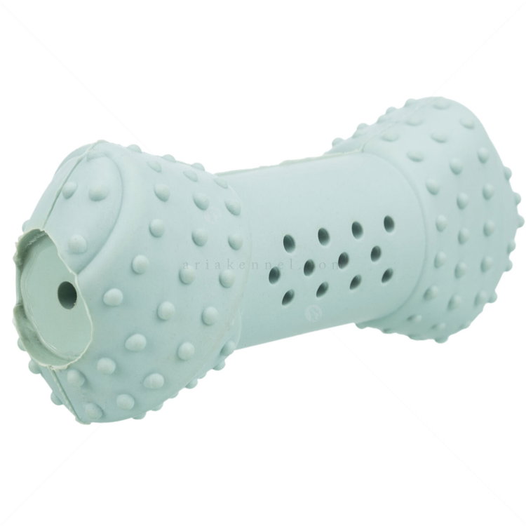 Охлаждаща играчка каучуков кокал TRIXIE Junior Cooling Bone, мента