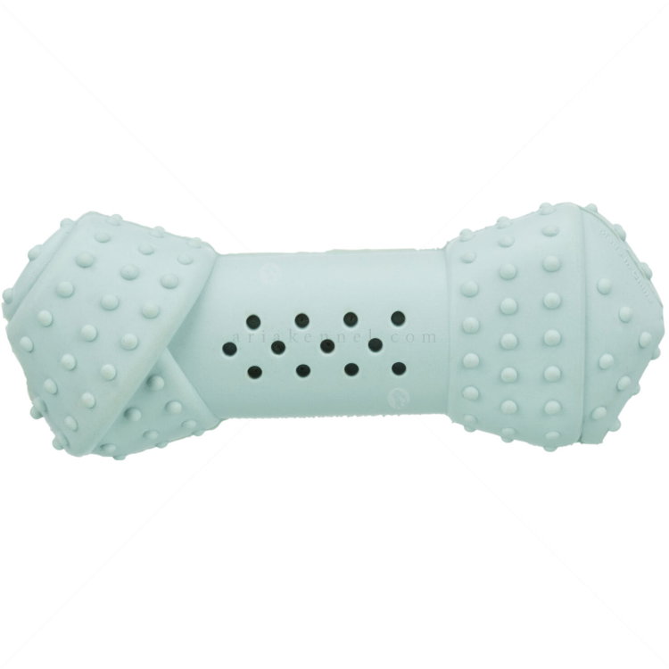 Охлаждаща играчка каучуков кокал TRIXIE Junior Cooling Bone, мента