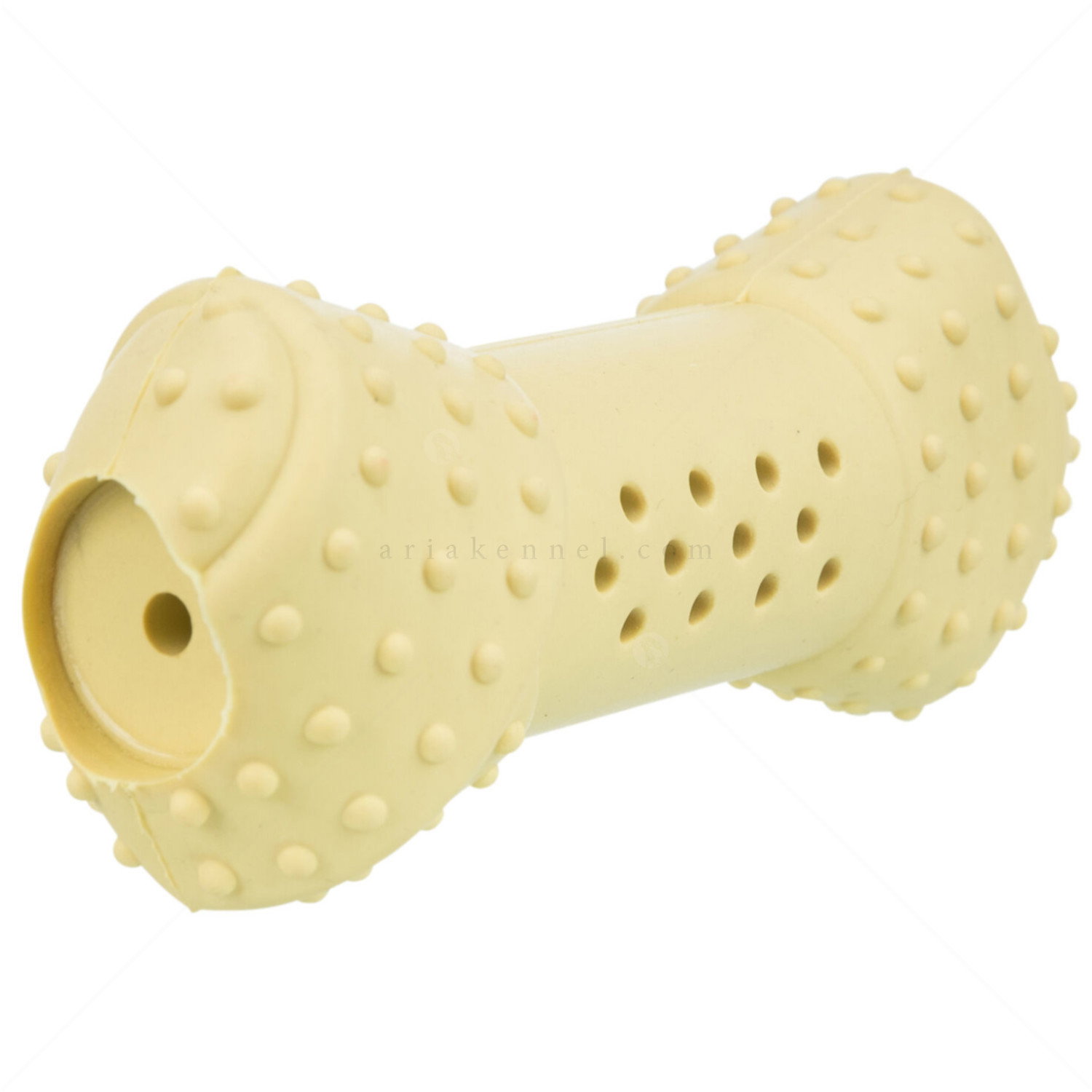 Охлаждаща играчка каучуков кокал TRIXIE Junior Cooling Bone, жълт