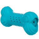 Охлаждаща играчка каучуков кокал TRIXIE Cooling Bone, син