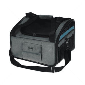 Чанта за пътуване и Кош за кола KERBL Car Seat Pocket Vacation, grey/ blue