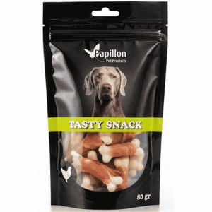 Калциеви кокалчета с пилешко месо 80 гр PAPILLON Tasty Snack Calcium Bone