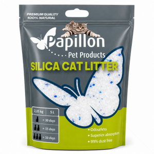 Силиконова тоалетна 5 л/ 2,150 кг PAPILLON Silica gel