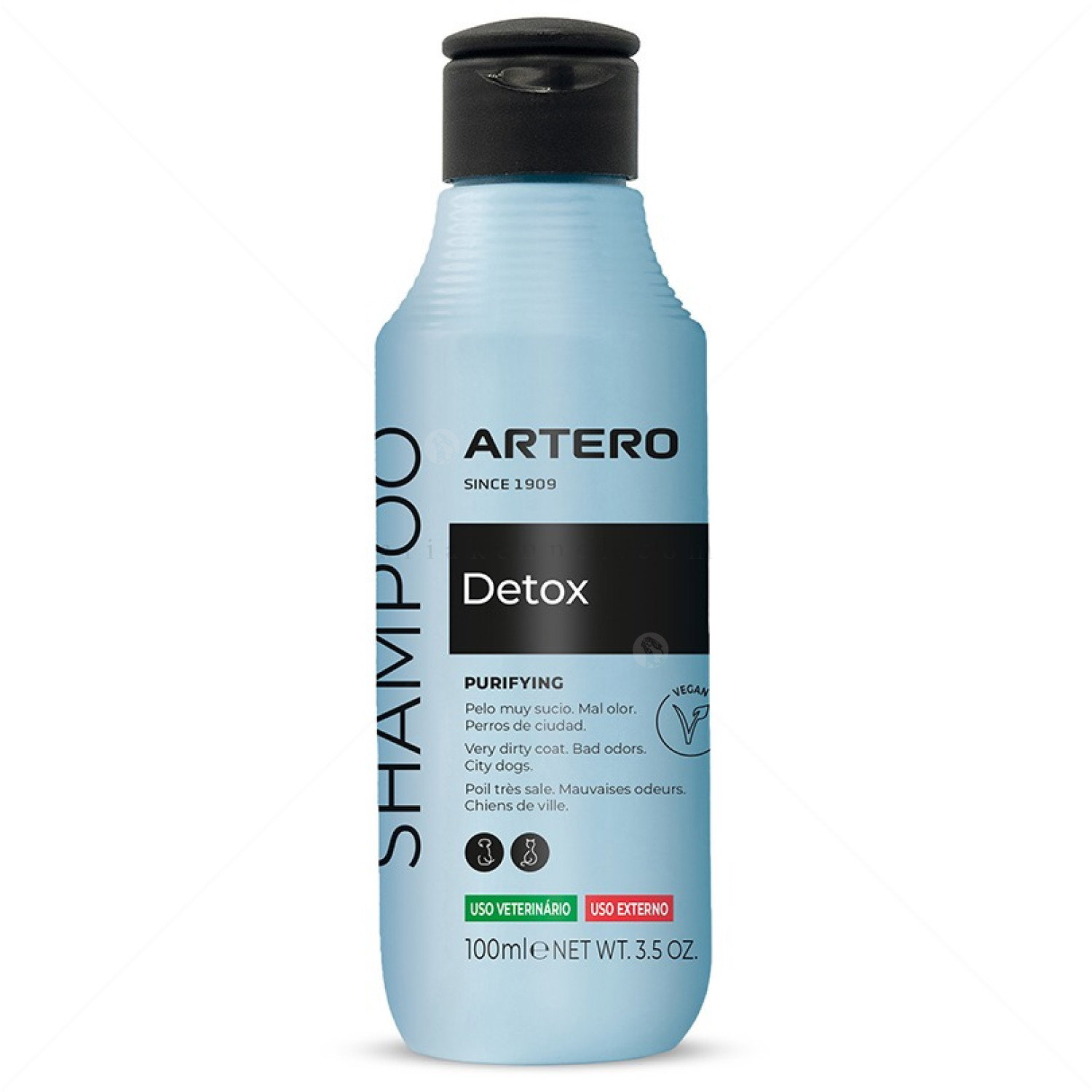 Шампоан с активен въглен ARTERO Detox