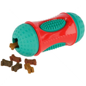 Каучукова ролка с отвори за лакомства KERBL ToyFastic Roll