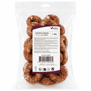 Понички със заешко месо 1 кг/ 22 броя PAPILLON Premium donut with rabbit