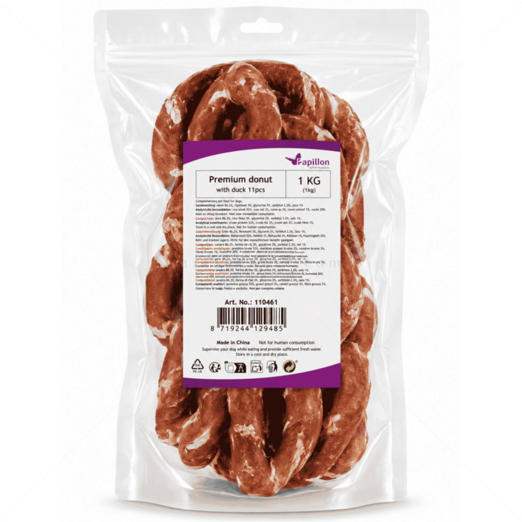 Понички с патешко месо 1 кг/ 11 броя PAPILLON Premium donut with duck