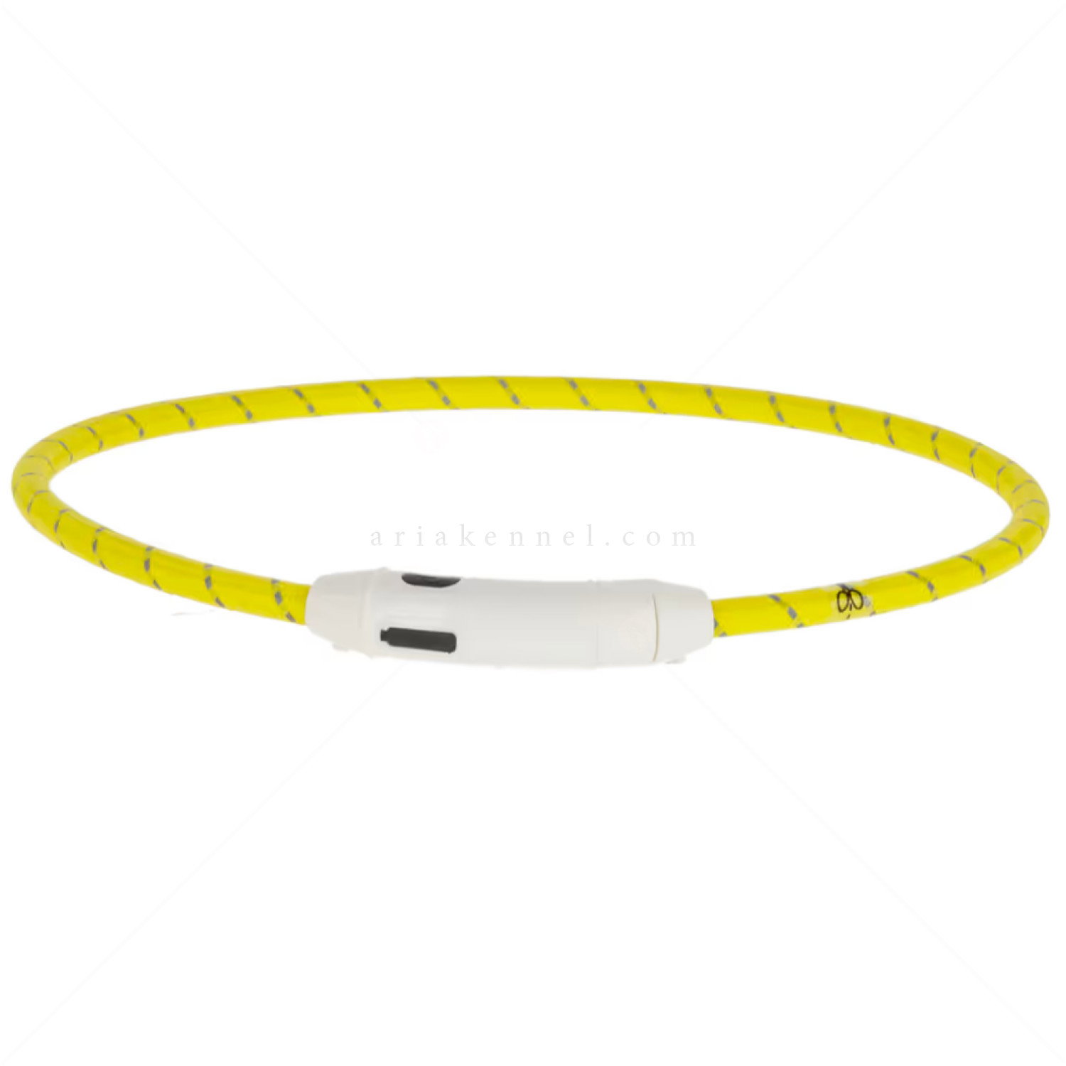 Нашийник с LED индикатор и USB, KERBL Maxi Safe, жълт