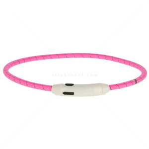 Нашийник с LED индикатор и USB, KERBL Maxi Safe, розов