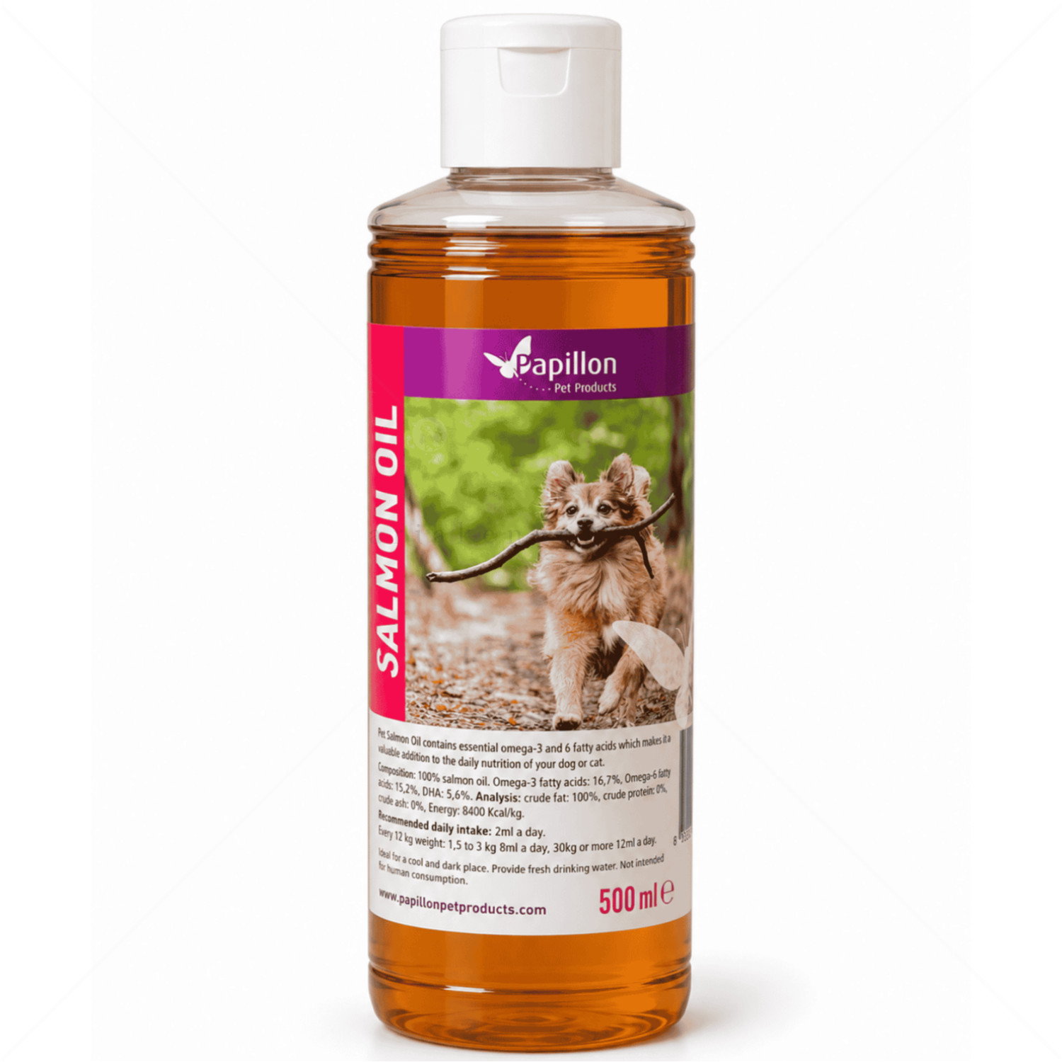 Масло от сьомга PAPILLON Salmon Oil, 500 мл