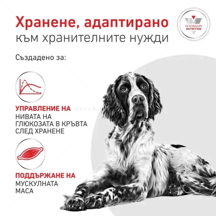 ROYAL CANIN Veterinary Dog Glycobalance Low Carbohydrate 410 гр