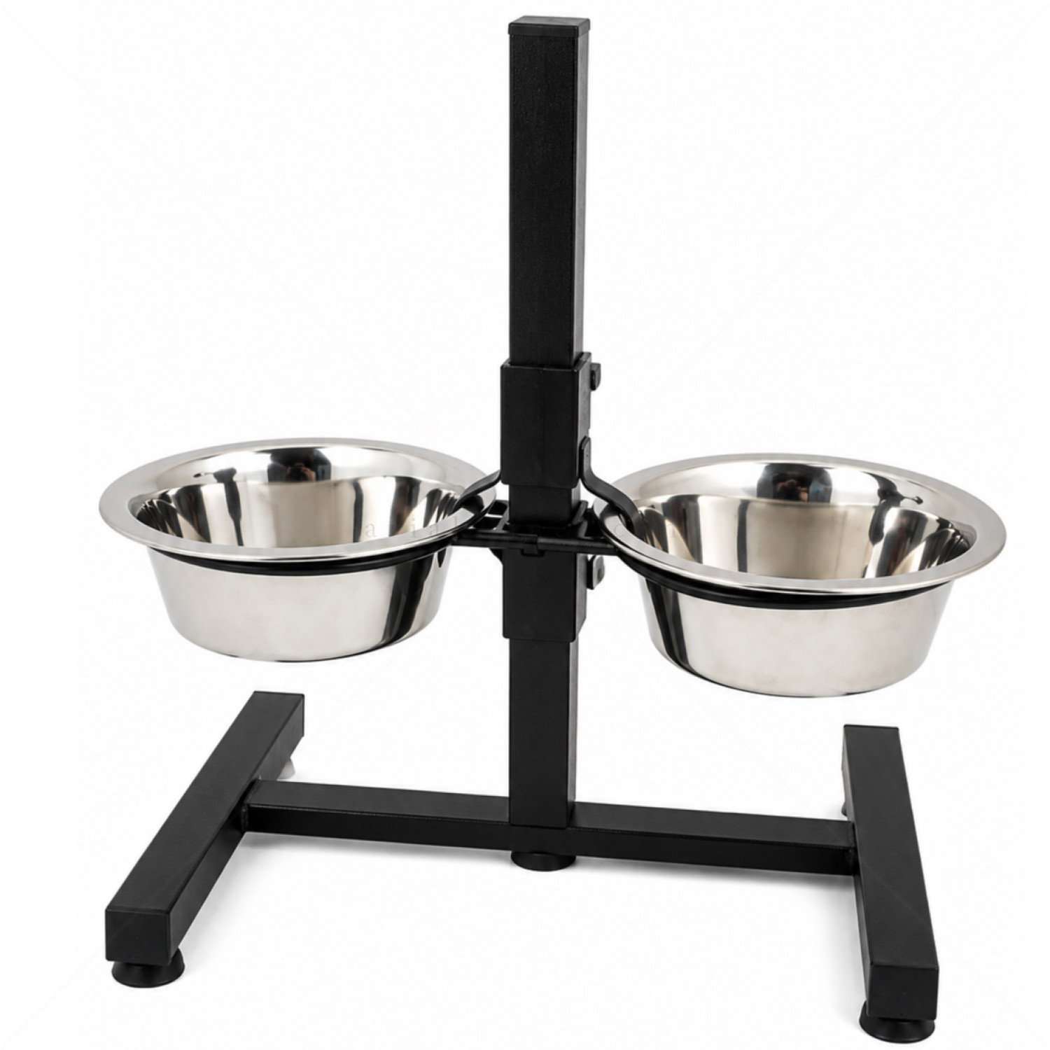 Метални купи с регулируема стойка PAPILLON Twin Bowls