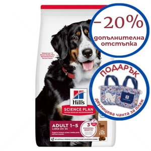 HILL’S SP 14 кг Adult Large Breed Lamb&Rice