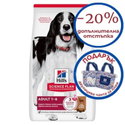 HILL’S SP 14 кг Adult Medium Lamb&Rice