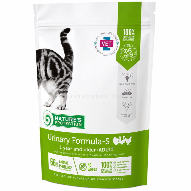 Храна за контрол на pH на урината 0.400 кг NATURE'S PROTECTION Cat Urinary Formula-S