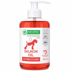 Масло от сьомга NATURE'S PROTECTION, 300 мл