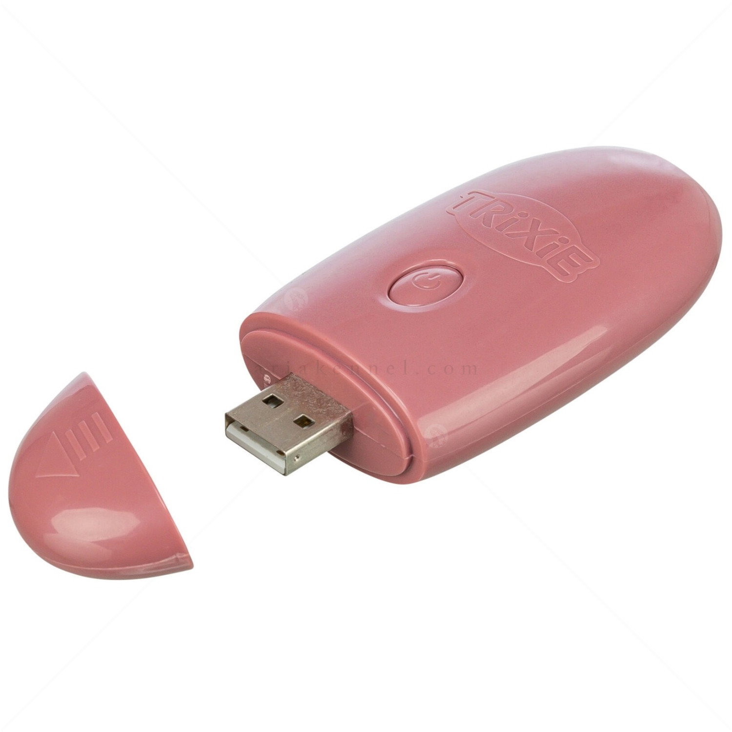 Точков лазер TRIXIE USB - мишка, цвят пепел от рози