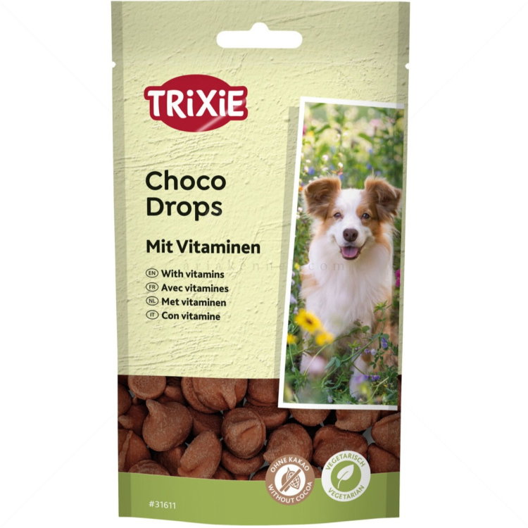 Дропс с вкус на шоколад TRIXIE Schoko Drops