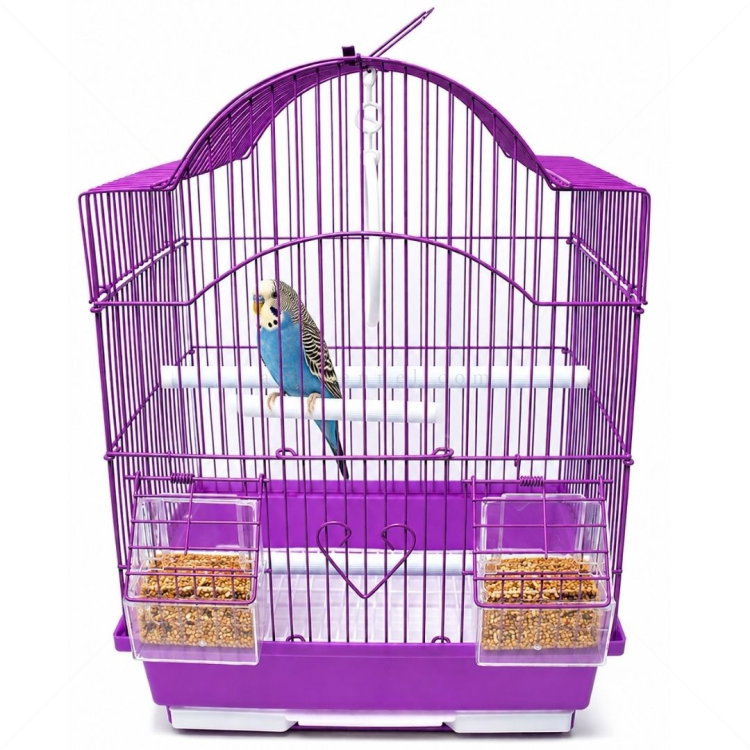 MINA PET Клетка за малки птички, лилава