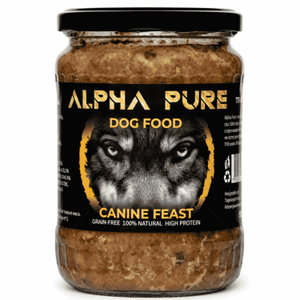 Буркан с пилешко месо и зеленчуци 500 гр ALPHA PURE Junior/ Adult Chicken