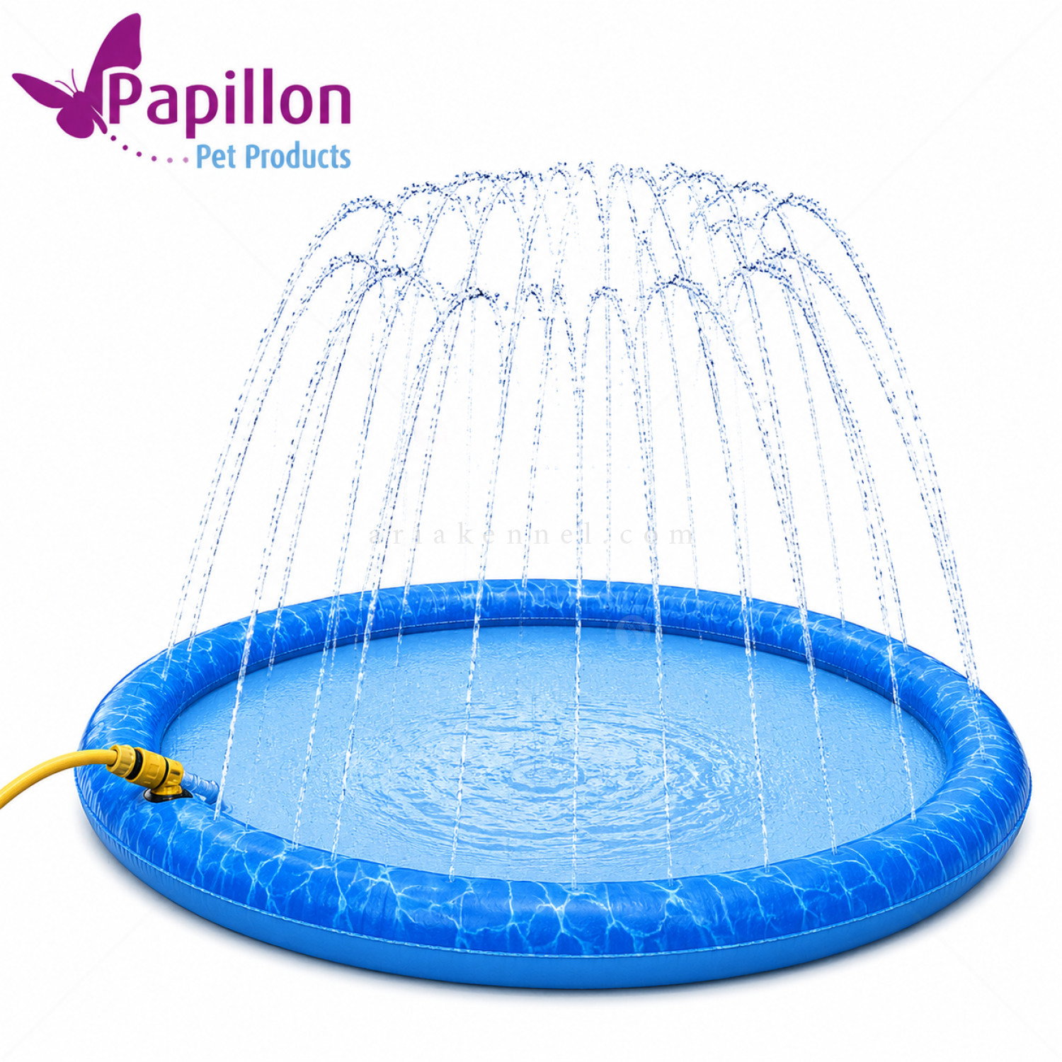 Фонтан за кучета 100 см PAPILLON, син