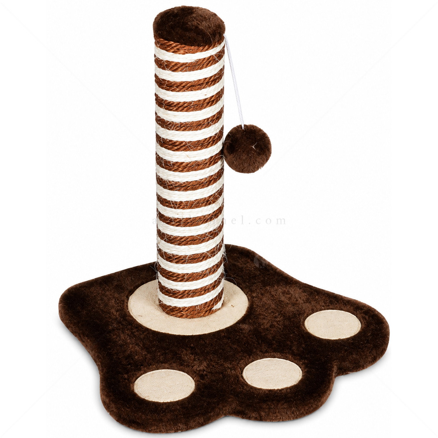 Драскало Лапа PAPILLON Cat Scratcher Paw, тъмнокафяво