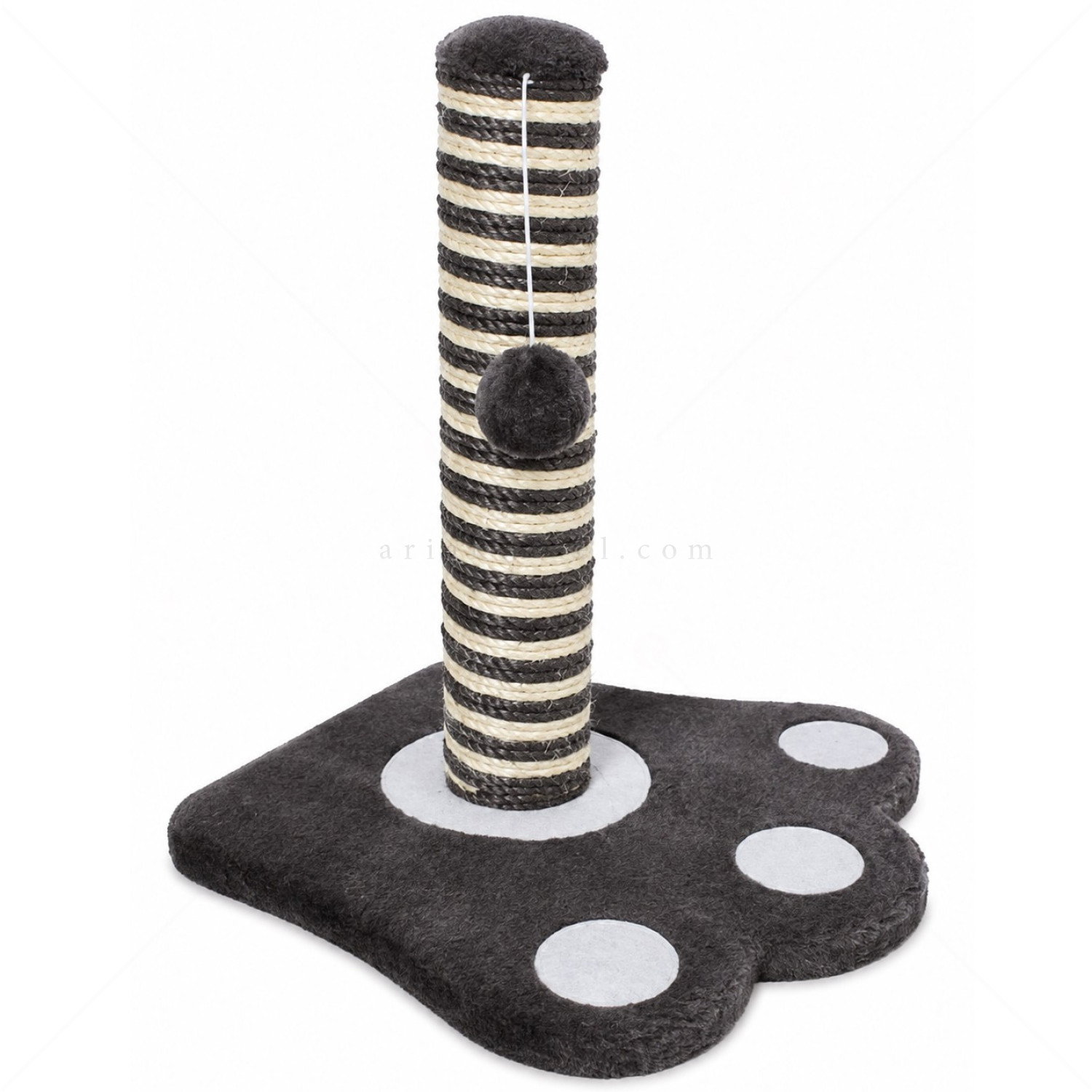 Драскало Лапа PAPILLON Cat Scratcher Paw, сиво