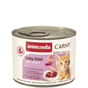 ANIMONDA Carny 200 гр. Baby Starter - консерва за захранване на малки котенца