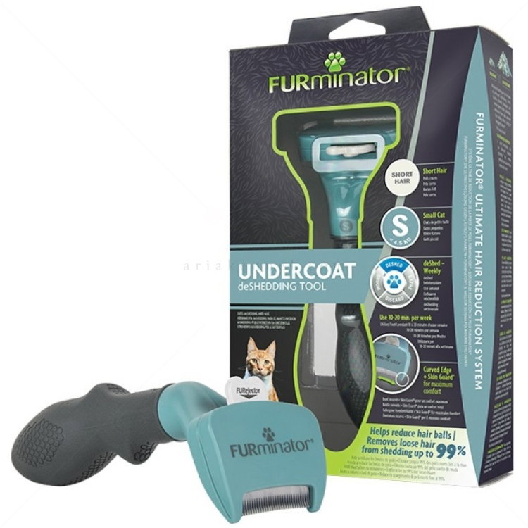 FURminator за малки котки с къса козина