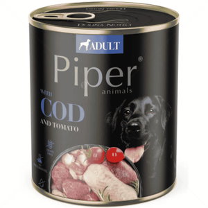 Piper Adult 800 гр с риба треска и домати
