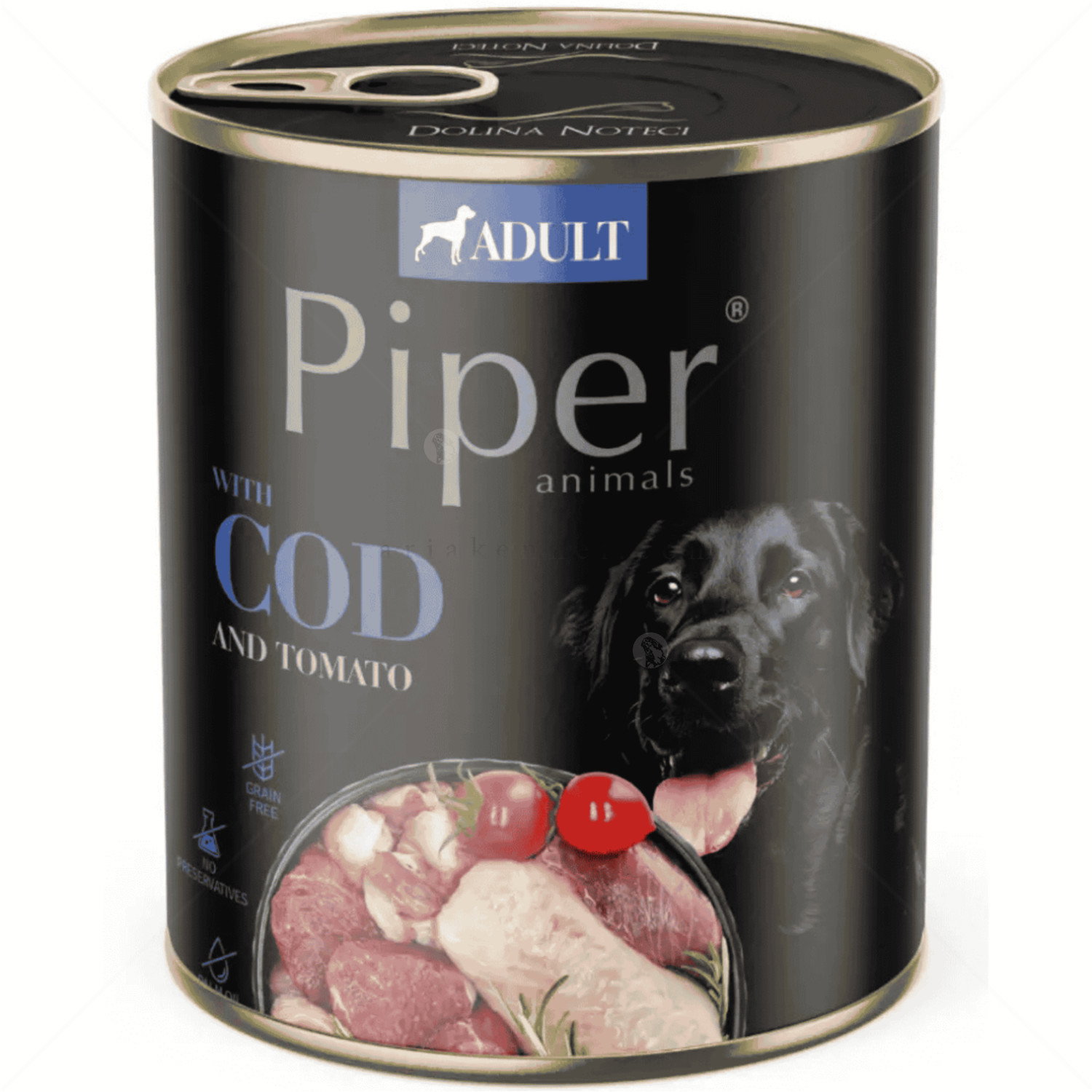 Piper Adult 800 гр с риба треска и домати