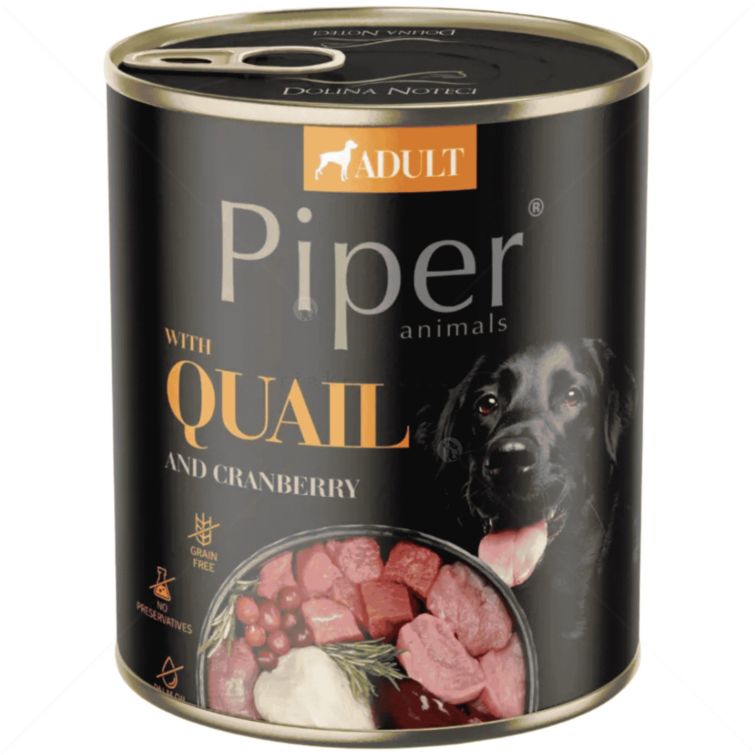 Piper Adult 800 гр с пъдпъдъче месо и червени боровинки