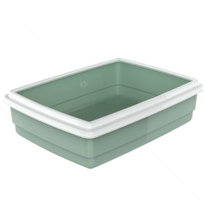 GEORPLAST Jumbo Котешка тоалетна, пастелно зелена