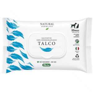 Мокри кърпи с талк NATURAL DERMA PET Talco Wet Wipes