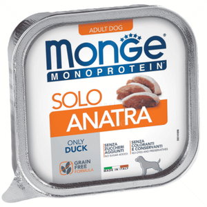 Пастет с патешко месо и малини MONGE Superpremium Monoprotein Terrine Adult Fruit Pate Duck with raspberries